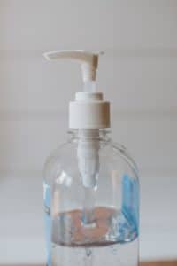 hand sanitiser for physio during covid-19
